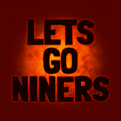 A Poster That Says " Let 'S Go Miners " On It GIF