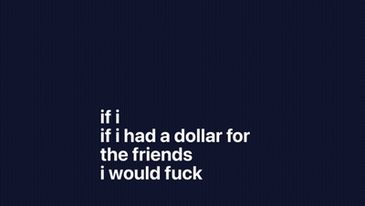 A Poster That Says ' Life Is But A Stain It 'S Not A Tattoo ' At The Top GIF