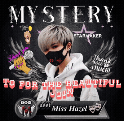 A Poster That Says " Mystery To For The Beautiful Join " On It GIF