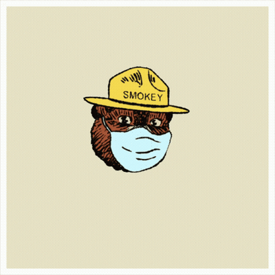 A Poster That Says " Only You Can Prevent The Spread Of Corona Virus " GIF