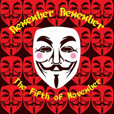 A Poster That Says Remember The Fifth Of November On It GIF