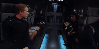 A Poster That Says " Seen And Not Heard Please " GIF