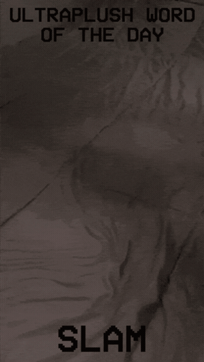 A Poster That Says Slam On It GIF