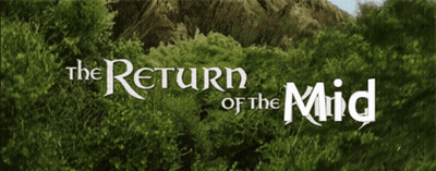 A Poster That Says The Return Of The Mid GIF