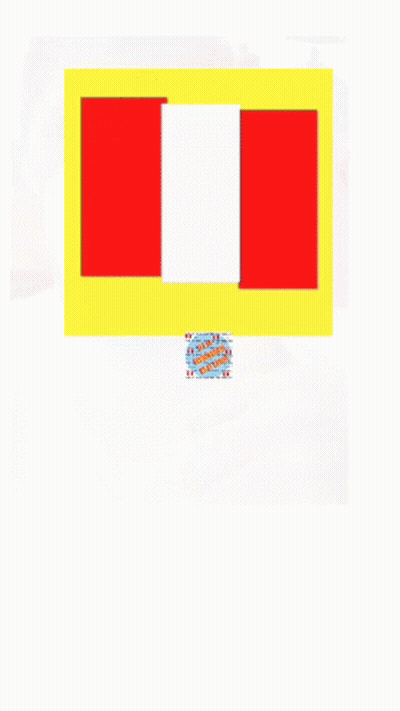 A Poster That Says Viva El Peru On It GIF