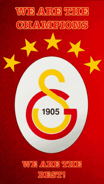 A Poster That Says ' We Are The Champions We Are The Best ' On It GIF