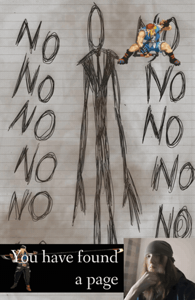 A Poster That Says You Have Found A Page On The Bottom GIF
