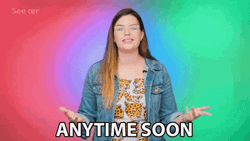 A Pretty Lady Says Anytime Soon GIF