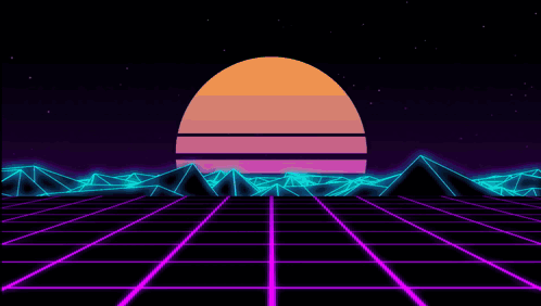 A Purple And Blue Background With The Word Hap In White Letters GIF