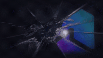 A Purple And Blue Logo With The Word Pulse In White GIF