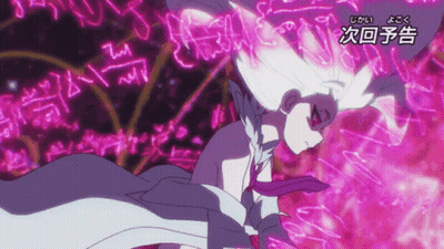 A Purple And Pink Background With Chinese Writing On It GIF
