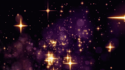 A Purple Background With A Gift Box And The Words Happy Birthday GIF