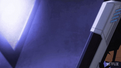 A Purple Background With A Netflix Logo On The Bottom GIF