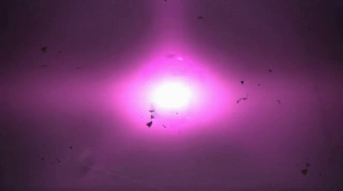 A Purple Background With A White Light Coming Out Of It GIF