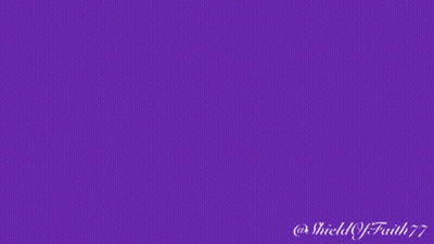 A Purple Background With Dear Dad Happy Blessed Fathers Day In Yellow Letters GIF
