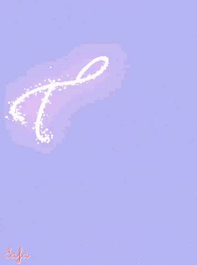A Purple Background With The Words `` Thank You '' Written In White Letters . GIF