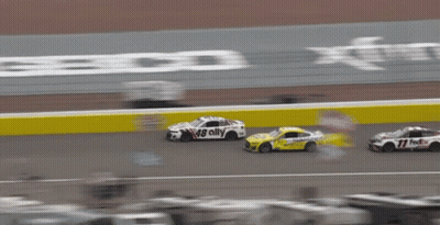 A Race Car With 48 Ally Written On The Side GIF