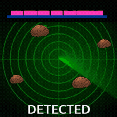 A Radar Screen With The Words Zoomer Detected On The Bottom GIF