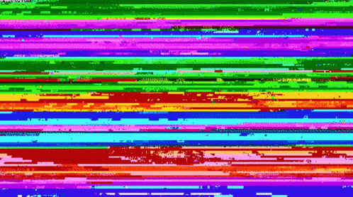 A Rainbow Colored Background With A Few Lines Of Different Colors GIF