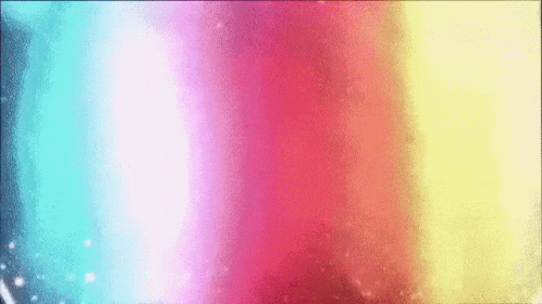 Rainbow Background With Light Lines GIF