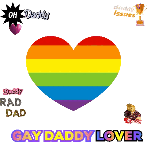 A Rainbow Heart With The Words Love Is Love Written On It Sticker