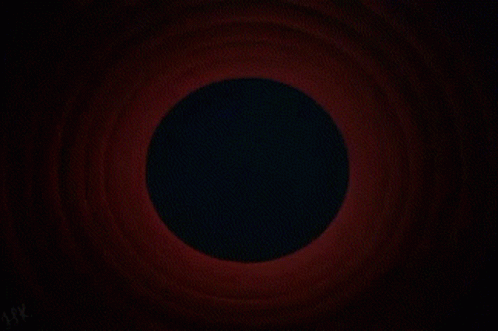 A Red And Blue Background With The Words That 'S All Folks On It GIF