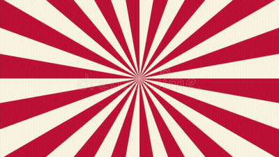 A Red And White Background With A Circular Pattern GIF