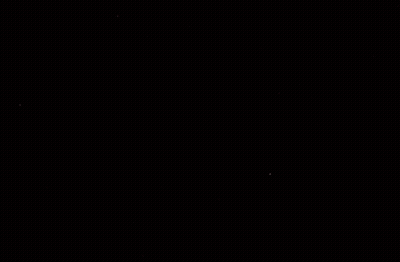 A Red And White Background With A Yellow Circle In The Middle GIF