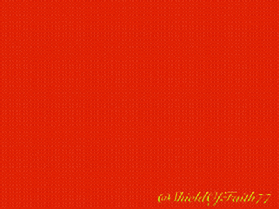 A Red Background With Green Text That Says Luke 11:9 GIF