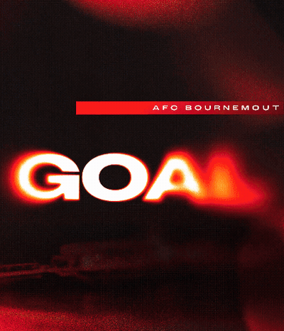 A Red Background With The Word Goal In White GIF