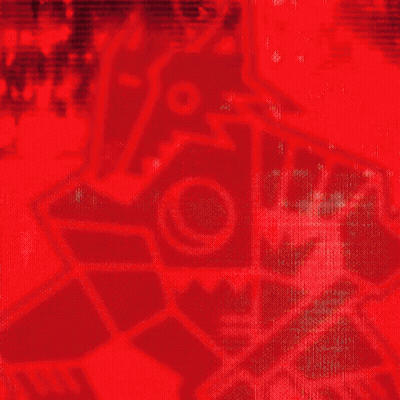 A Red Background With The Words Goal Written On It GIF