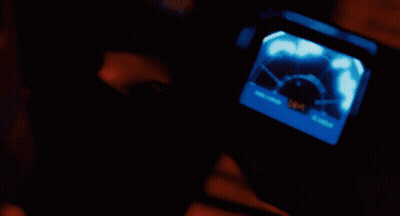 A Red Background With The Words They 'Re Inside Inside The Perimeter On It GIF