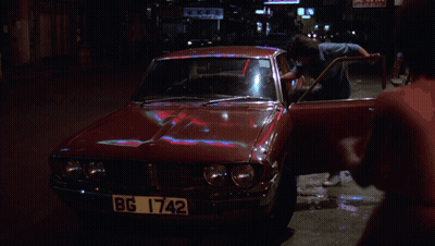 A Red Car With License Plate Bg 1742 GIF