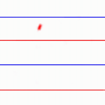 A Red Circle With The Letter F Written Inside Of It GIF