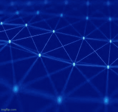 A Red Fingerprint On A Blue Background With The Words `` General Data Protection Regulation ( Gdpr ) Training Courses '' GIF