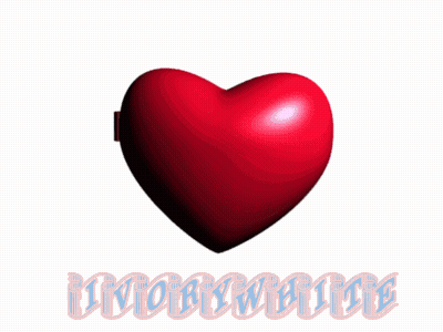 A Red Heart With A Picture Of A Girl Inside Of It And The Name Victor On It GIF