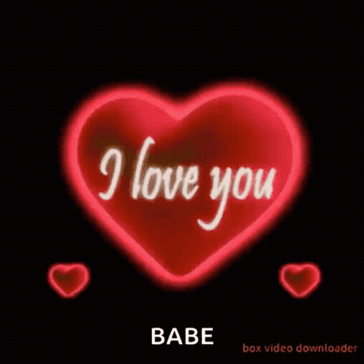 A Red Heart With The Words I Love You Written On It GIF