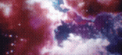 A Red , White And Blue Background With A Purple Glow GIF