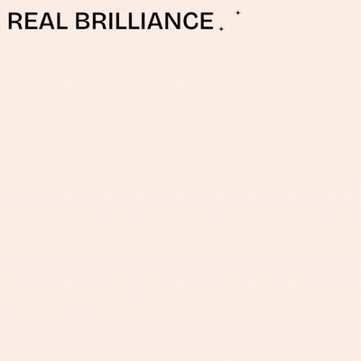 A Ring With A Quote That Says " Diamonds Are A Psy-Op Moissanite Is Better Brilliance With Purpose " GIF