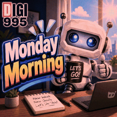 A Robot Holding A Cup That Says Let 'S Go On It GIF