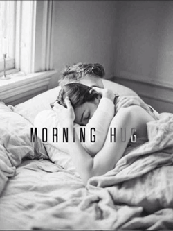 A Romantic Morning Hugs GIF