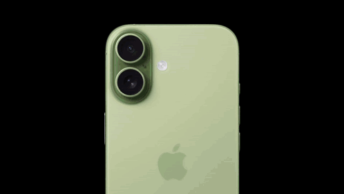 A Row Of Iphones In Different Colors Are Lined Up In A Row GIF