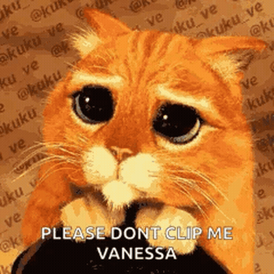 A Sad Cat Is Holding A Person 'S Hand And Asking Them Not To Clip It . GIF