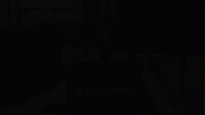 A Sapphire Energy Barrel Is Being Poured Into A Container GIF