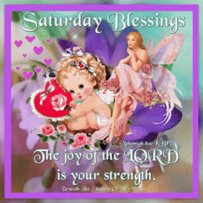 A Saturday Blessing With A Fairy And A Baby GIF