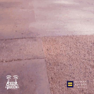 A Save The Date For 8.4.24 Is Displayed On A Sidewalk GIF