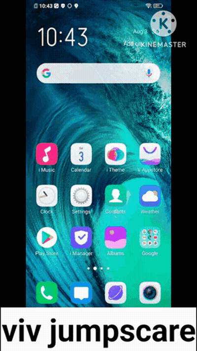 A Screen Shot Of A Cell Phone With The Time 10:43 On It GIF