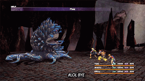 A Screen Shot Of A Video Game With The Hashtag Lol Bye GIF