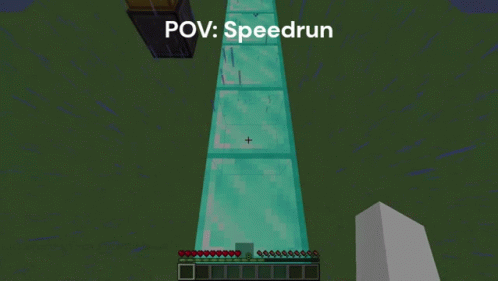 A Screen Shot Of A Video Game With The Words Pov Speedrun GIF