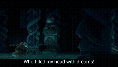 A Screen Shows A Whale With The Words Who Left Last Session On A Cliffhanger GIF